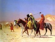 Arabs Crossing the Desert, Jean-Leon Gerome